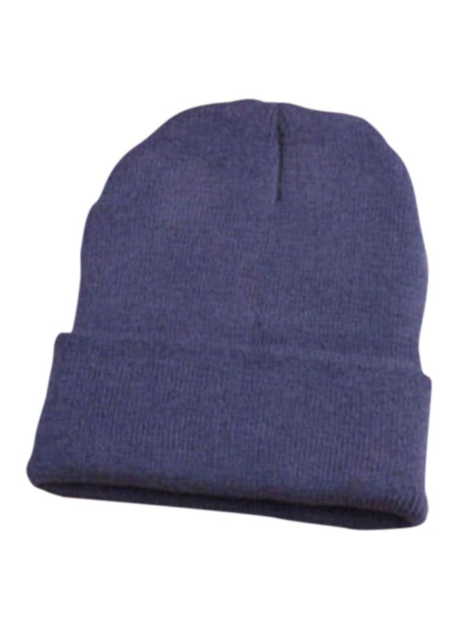 Bluelans Knitted Ski Beanie Royal Blue 