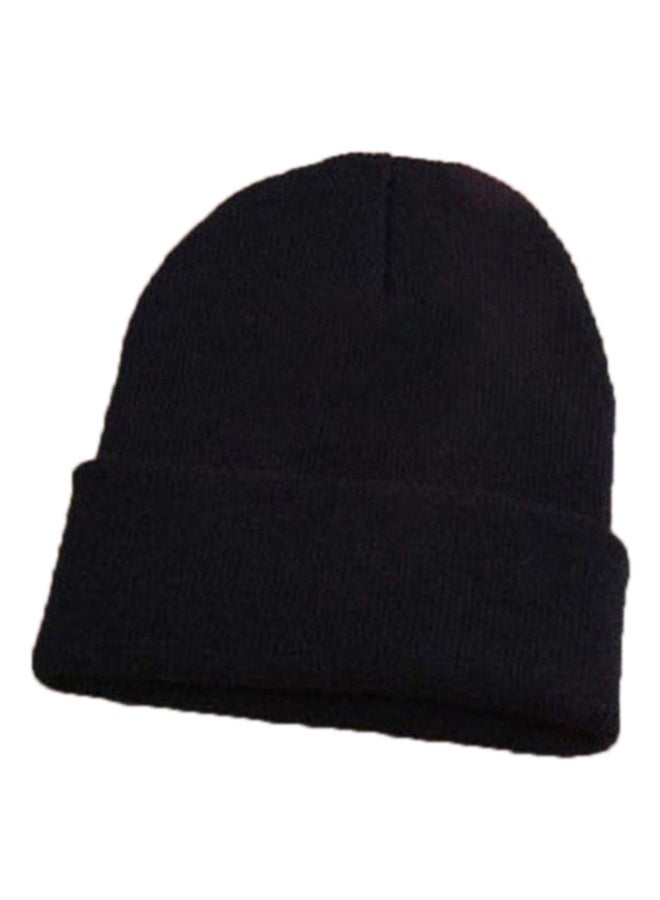 Bluelans Knitted Ski Beanie Black 