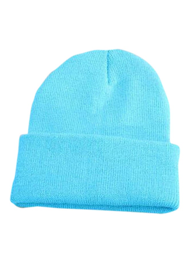 Bluelans Knitted Beanie Wathet 