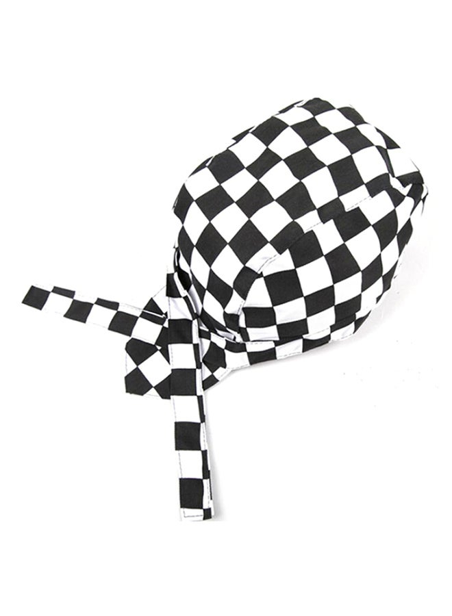 Bluelans - Chef Cap Black/White - Image 1