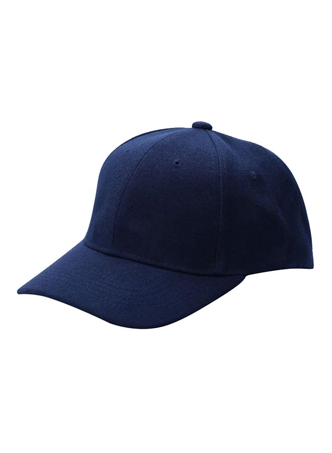 Bluelans - Snapback Hip-Hop Cap Navy Blue - Image 1