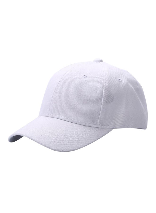 Bluelans Snapback Hip-Hop Cap White 