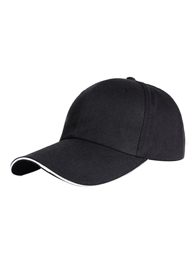 Bluelans Adjustable Snapback Baseball Cap Black/White 