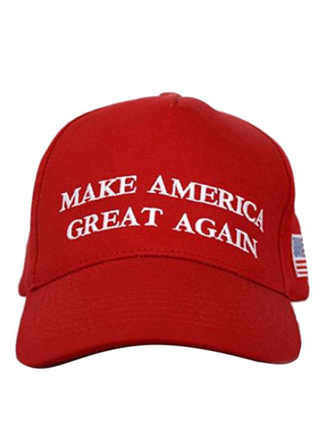 Bluelans - Letters Printed Donald Trump Republican Cap Red/White/Blue - Image 1