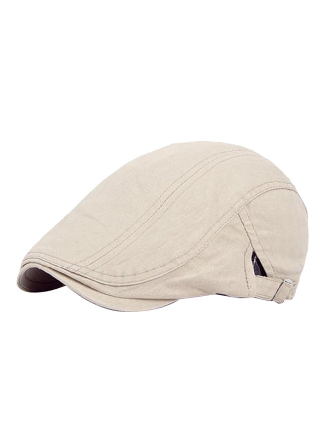 Bluelans Classic Beret Cap Beige