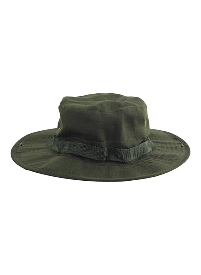 Bluelans Woodland Fishing And Hiking Boonie Hat Army Green