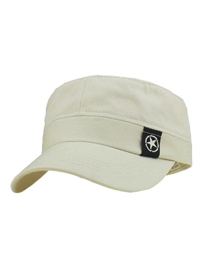 Bluelans Star Pattern Adjustable Cap White - Image 1