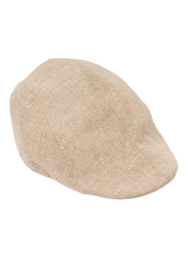 Beret Hat Beige