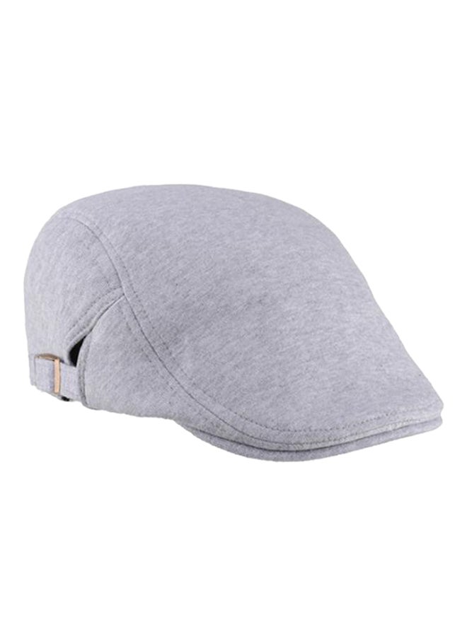 Bluelans Classic Beret Cap Light Grey