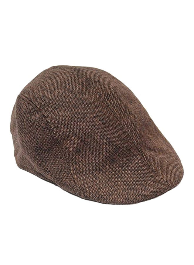 Bluelans Peaked Golf Cap Brown  - Image 1