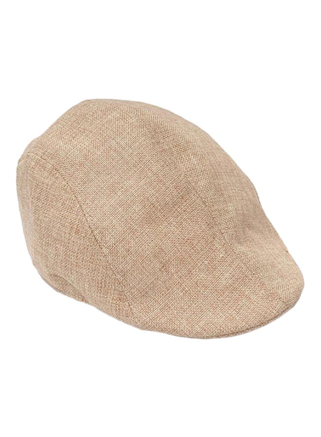 Bluelans Peaked Golf Cap Beige