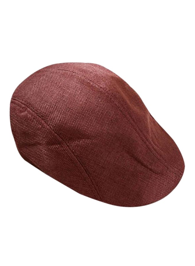 Bluelans Golf Style Beret Hat Red Coffee 