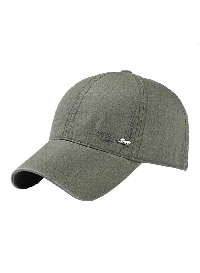 Bluelans Adjustable Baseball Cap Army Green 