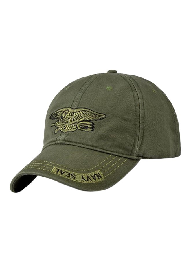 Bluelans Military Adjustable Baseball Cap Army Green 