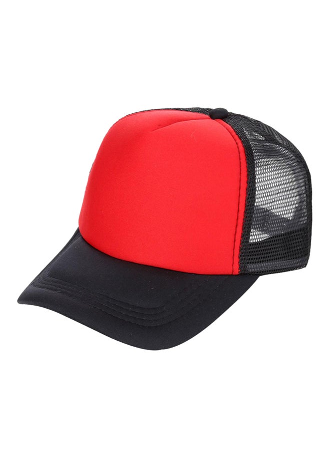 بلولانز قبعة بيسبول للهواء الطلق أسود/ أحمر