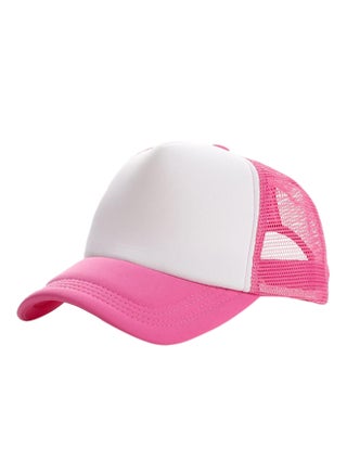Hot Pink/White