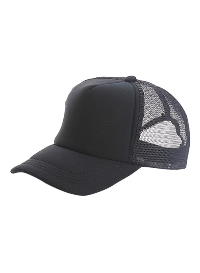 Bluelans - Adjustable Trucker Baseball Cap Black - Image 1