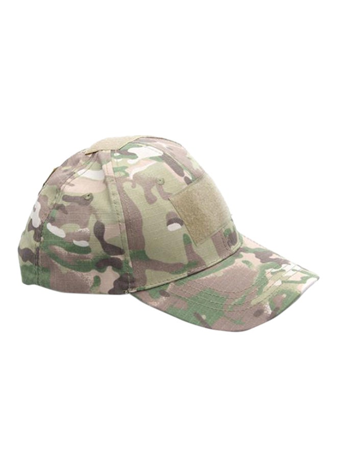 Bluelans - Retro Military Army Adjustable Cap Army Green - Image 1