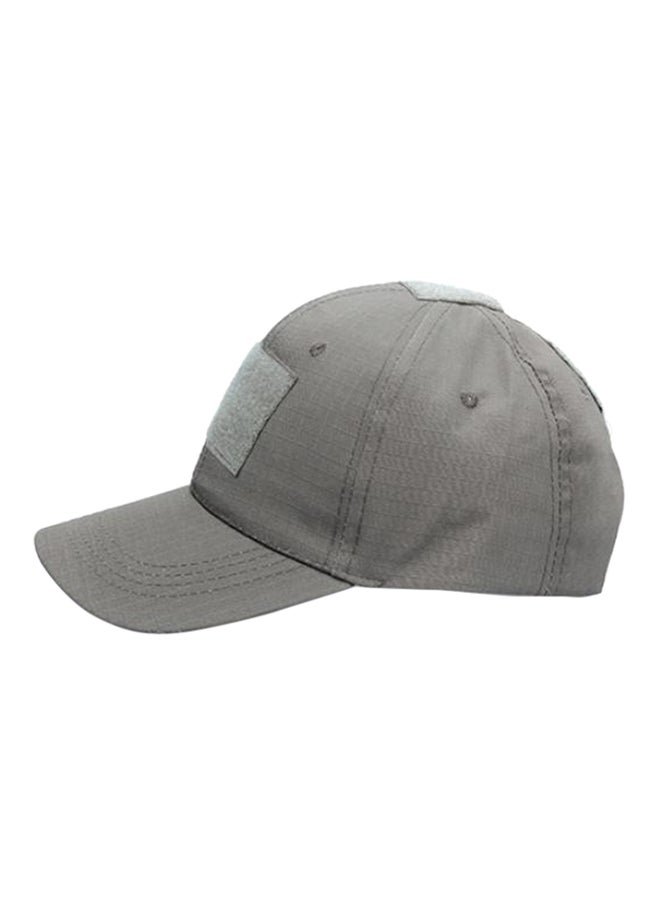 Bluelans - Retro Military Army Adjustable Cap Grey - Image 1