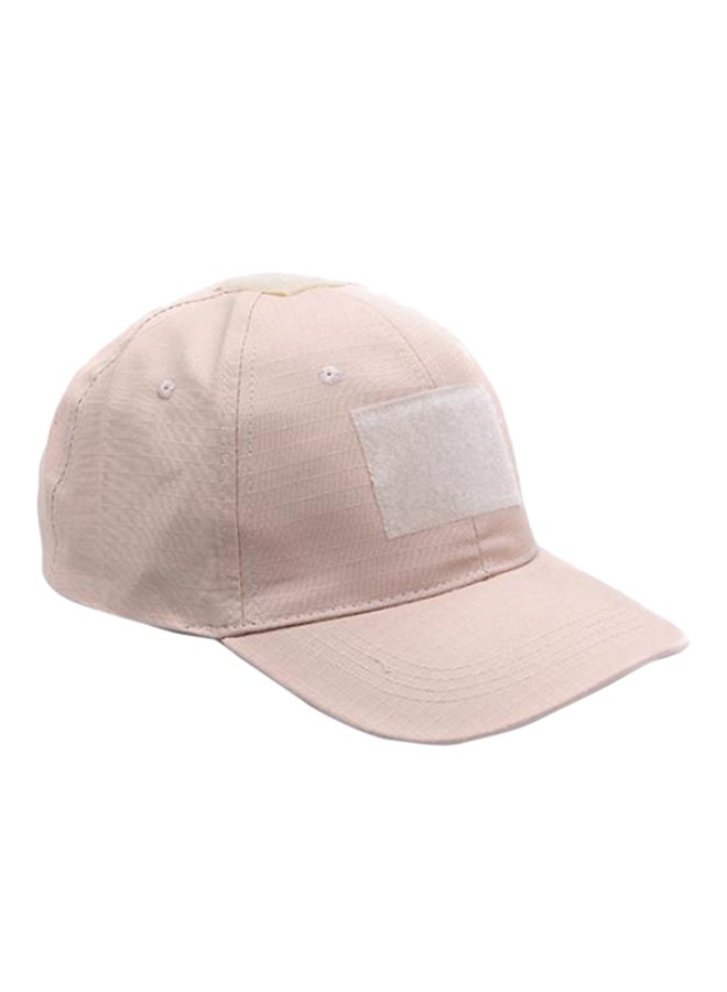 Bluelans - Retro Military Army Adjustable Cap Cream - Image 1