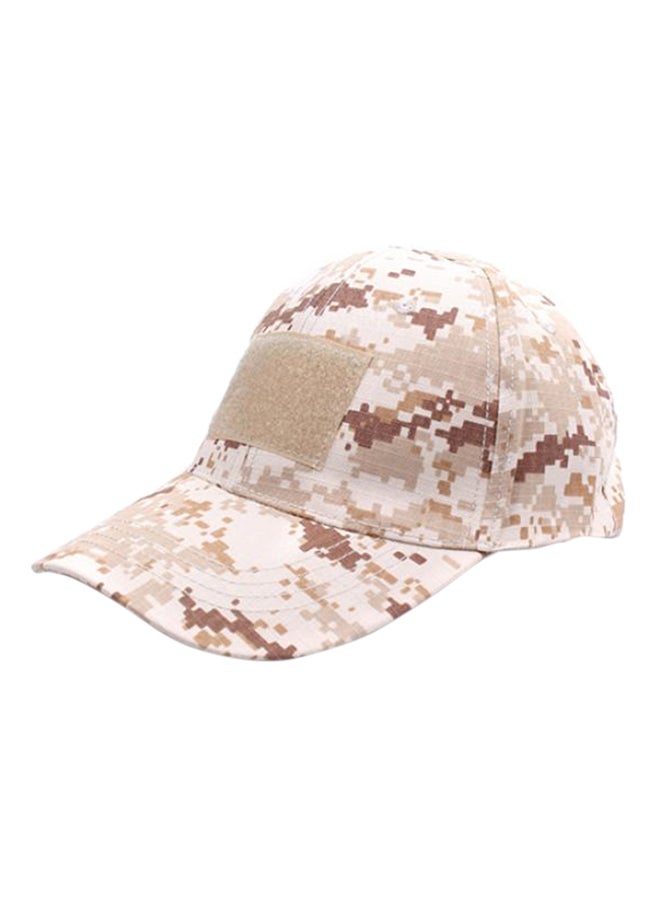 Bluelans - Retro Military Army Adjustable Cap Sand - Image 1
