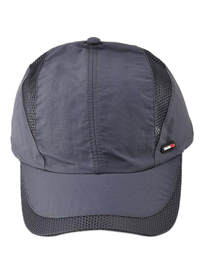Bluelans Adjustable Baseball Cap Dark Grey