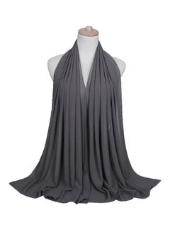 Bluelans Long Scarf Hijab Dark Grey 