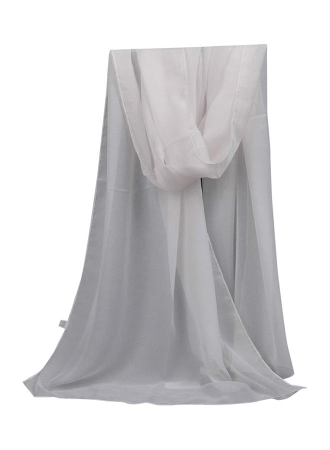 Bluelans - Sun Block Summer Scarf White - Image 1