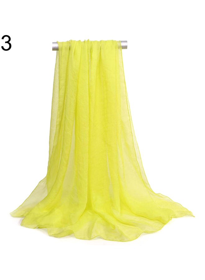 Bluelans - Summer Beach Shawl Brilliant Yellow - Image 1
