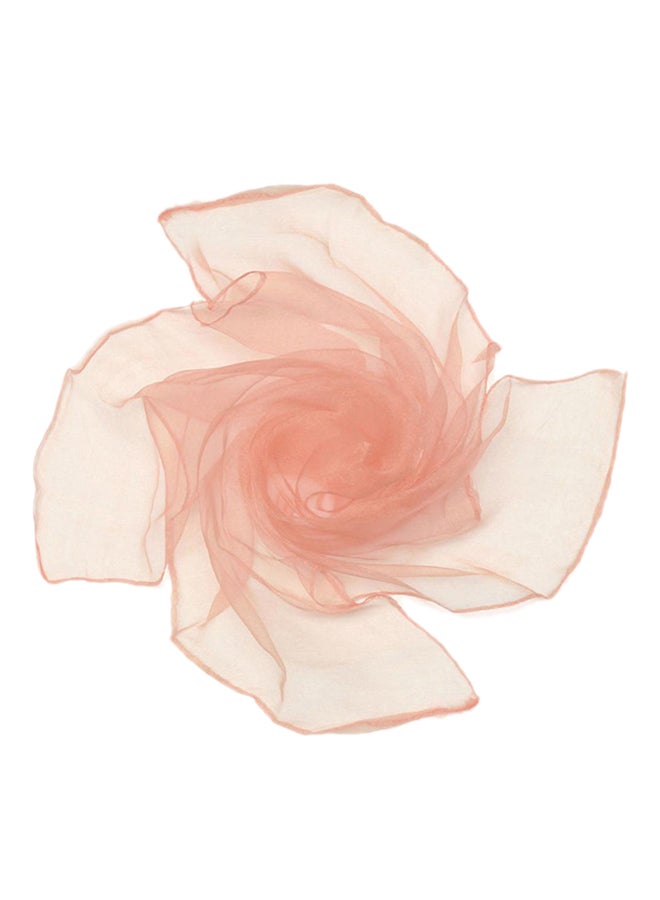 Bluelans - Solid Pattern Soft Square Scarf Pink - Image 1
