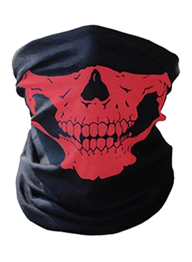 Bluelans Skeleton Skull Headband Black/Red - Image 1