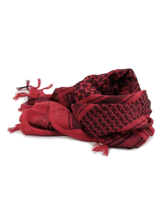 Bluelans Plaid Pashmina Scarf Red/Black 