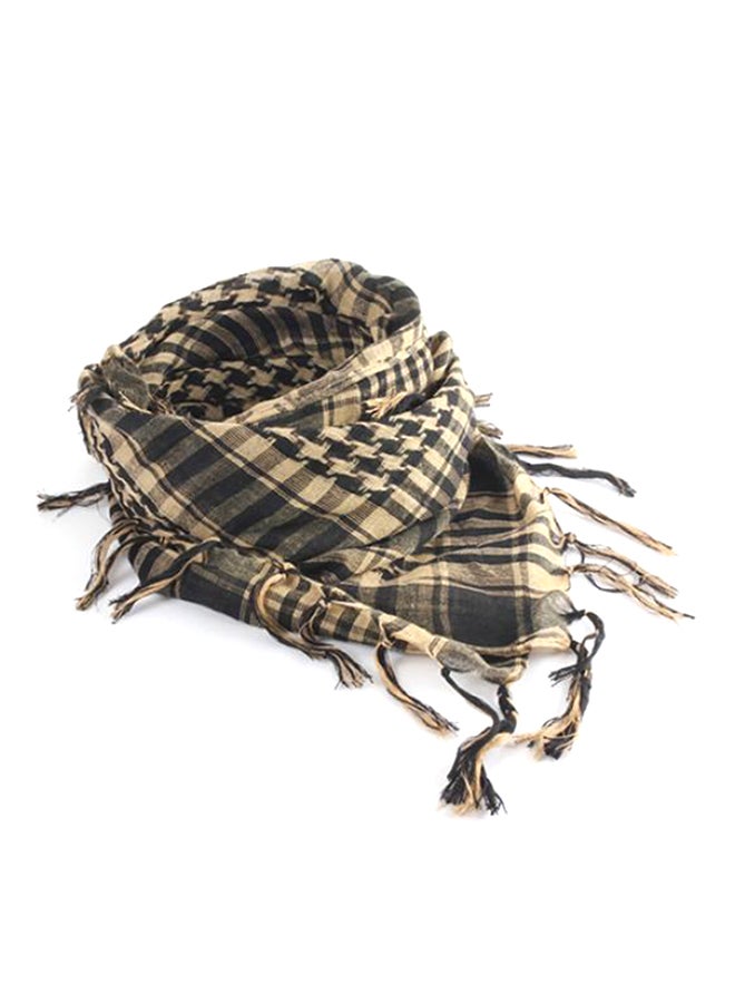 Bluelans - Plaid Pashmina Casual Scarf Black/Brown - Image 1