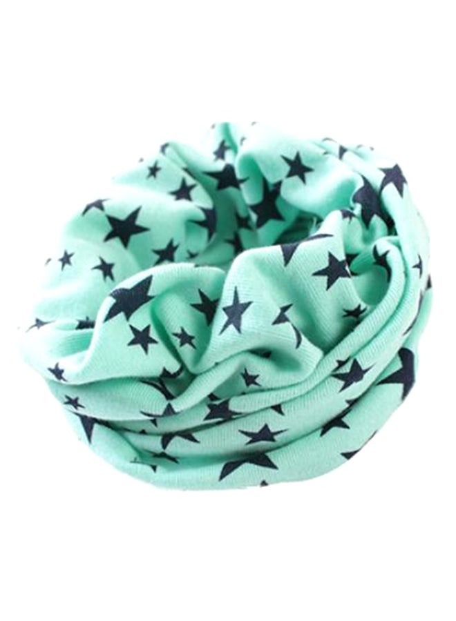 Bluelans O-ring Neck Scarf Light Blue 