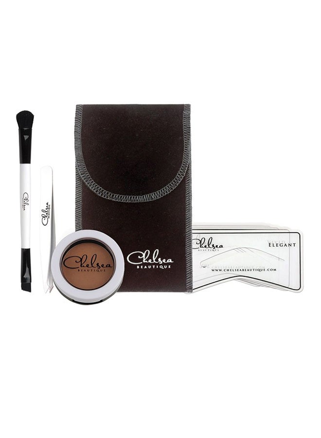 Chelsea Beautique Semi-Permanent Brows Kit Light Brown 