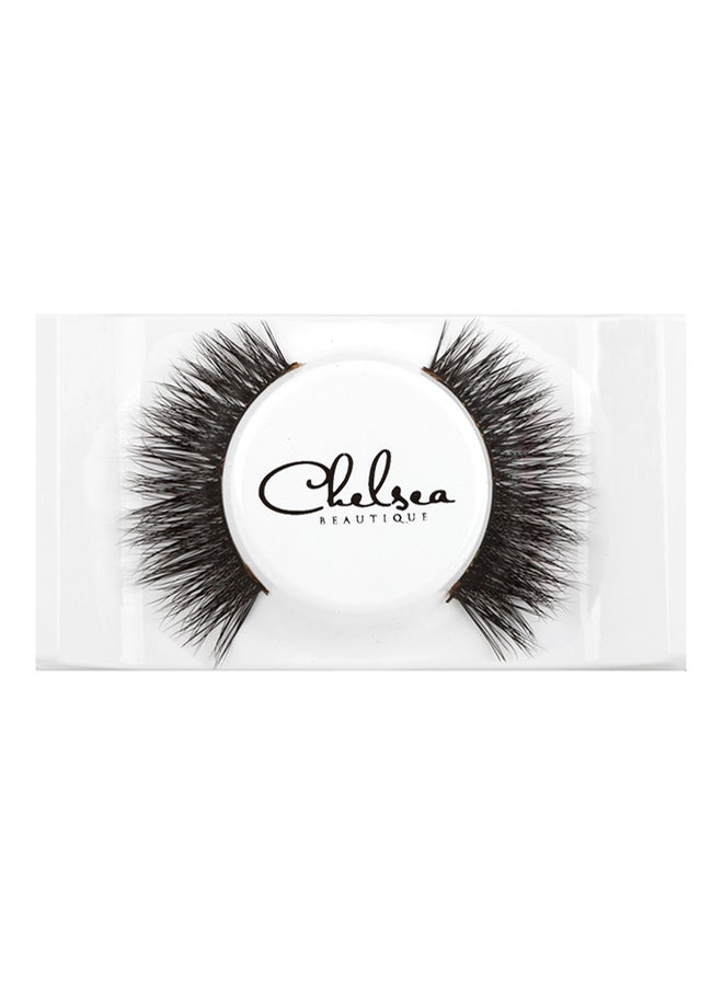 Chelsea Beautique Type 12 Mink Strip Lashes Black