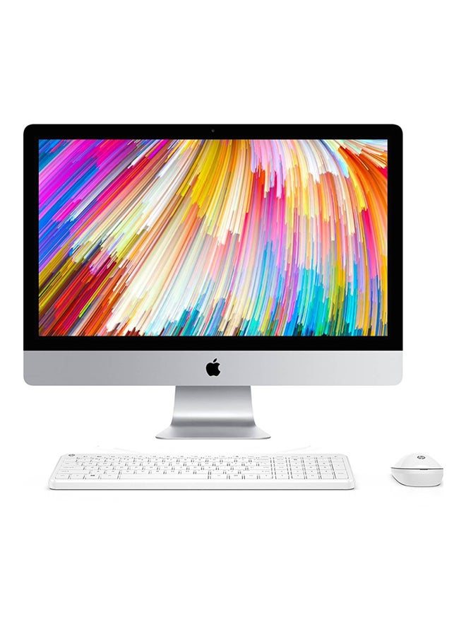 iMac Desktop With 27-Inch Display, Core i5 Processor/8GB RAM/1TB HDD/4GB AMD Radeon Pro Graphics 570 Silver