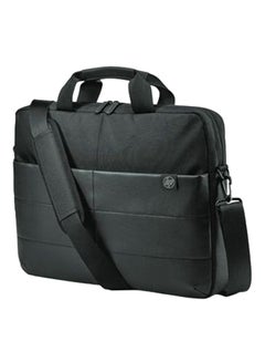 Classic Brief Case For HP Laptop 15.6-Inch Black