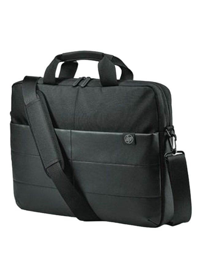 HP - Classic Brief Case For HP Laptop 15.6-Inch Black - Image 1