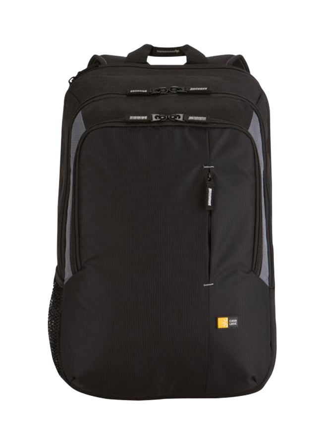 كيس لوجيك حقيبة ظهر لأجهزة الكمبيوتر المحمول مقاس 17 بوصة أسود