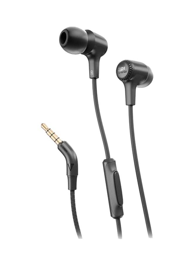 جي بي إل سماعات أذن داخلية سلكية إي 15 أسود