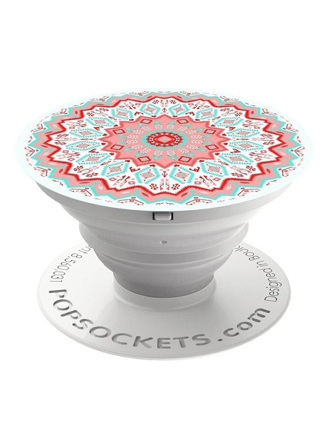 POPSOCKETS - Aztec Finger Grip Pink/ White - Image 1