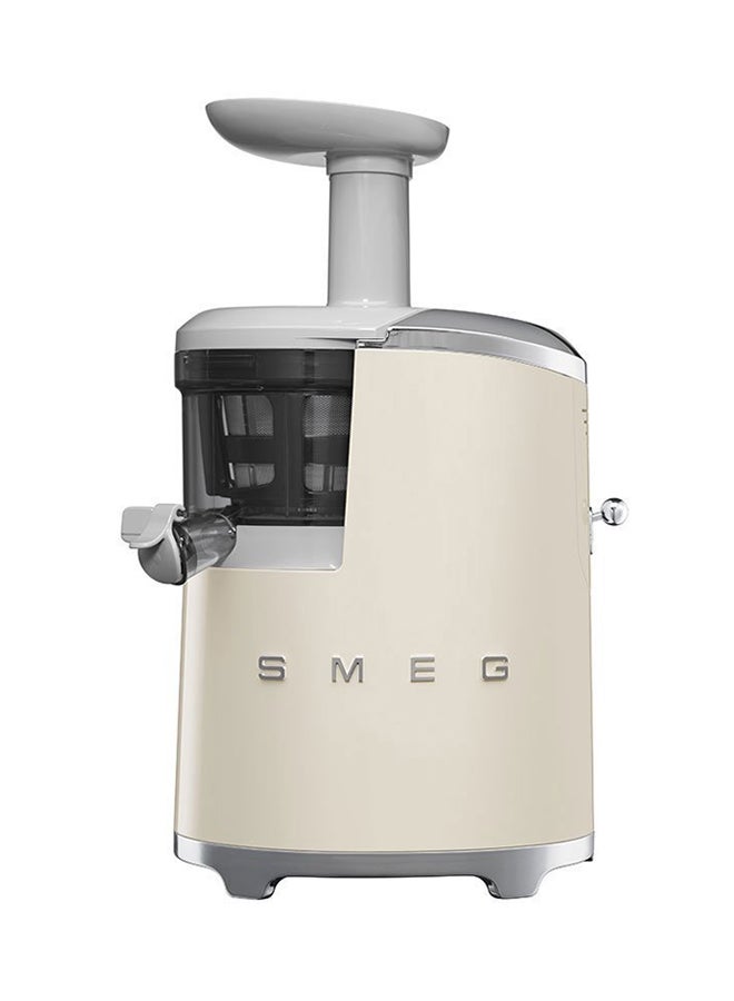 smeg 50's Retro Style Aesthetic Slow Juicer 150.0 W SJF01CRUK Beige/Silver  - Image 1