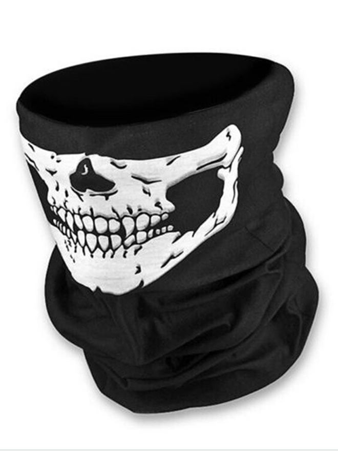 Generic Skull Printed Bandana Black/White 
