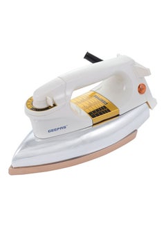 GEEPAS Electric Dry Iron 1200W 1200.0 W GDI7721 Cream/Silver  - Image 1