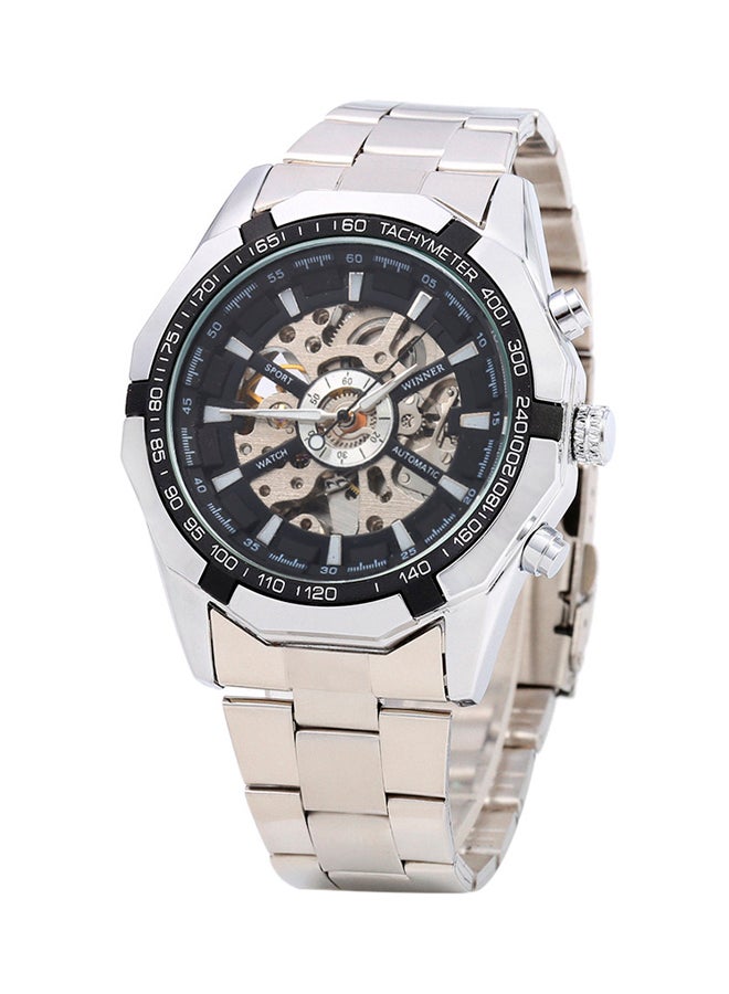 وينر ساعة يد ميكانيكية مقاومة للماء طراز F1205158 للرجال - Image 1
