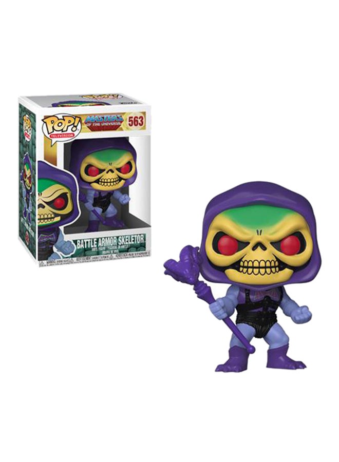 Funko - POP! Masters Of The Universe Battle Armor Skeletor With Damaged Armor Bobblehead 563 3.75inch - Image 1