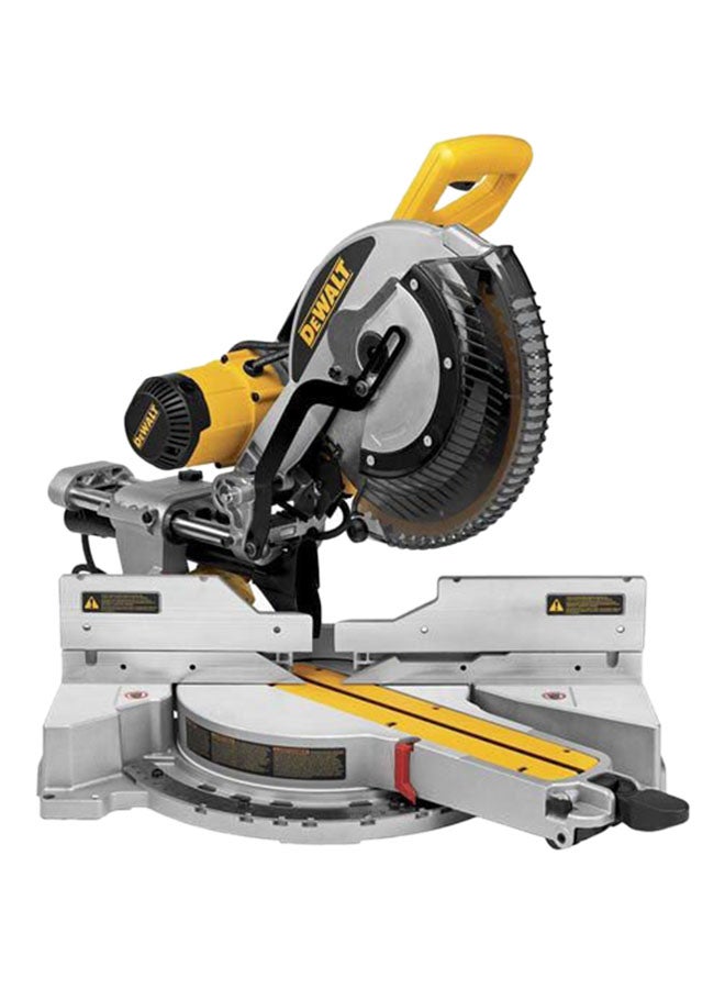 DEWALT - Double Bevel Sliding Compound Miter Saw Black/Yellow/Grey - Image 1