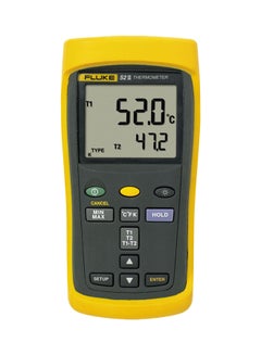 FLUKE Handheld Digital Probe Thermometer Yellow/Grey 