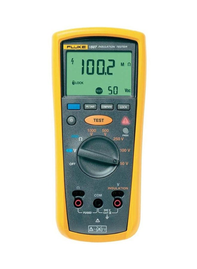 FLUKE Insulation Resistance Tester Yellow/Grey 